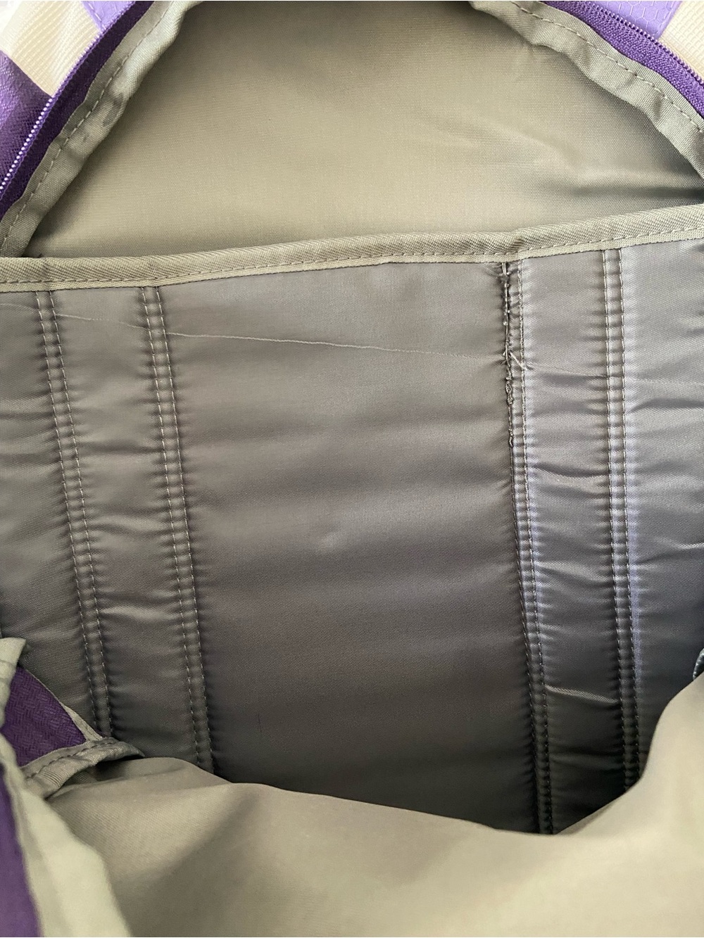 NWT High Sierra Backpack Purple and White Standard Size OS - Picture 12 of 15